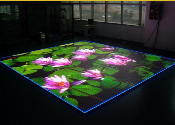 Cheap P4 Dance Floor Led Display With Standard Cabinet Size 640 * 640mm for sale