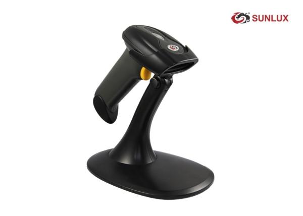 Cheap Single Laser Line Automatic 1D Code Reader Black Shell 100 Times/sec Scan Rate for sale