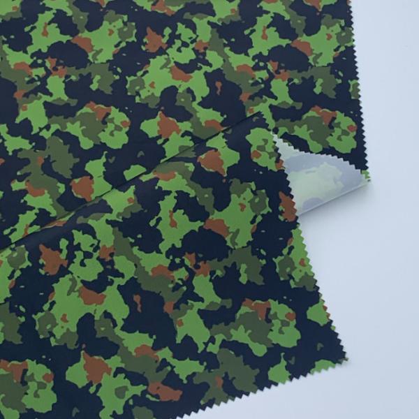Cheap Windproof 123 Gsm Graphic Print Fabric 75D PU Coated Polyester Fabric Memory for sale