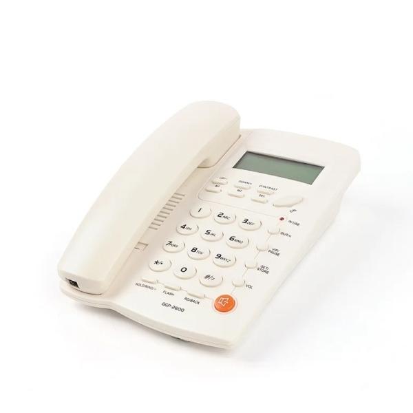Cheap Analog Caller ID Telephone Hands Free Caller Display Phone With Redial Function for sale