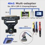 MSOP8 TSSOP8 SOIC 8 KITS pogo pin adapter with guide cap for in-circuit EEPROM