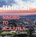 Best Ningbo To Acajutla Salvador Global Ocean Freight Brokers 3 Shifts Per Week wholesale