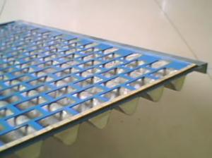 China Stainless Steel/Plastic Flat Mesh Shale Shaker Screen/Resistant to abrasion, erosion and temperature. on sale