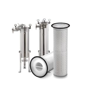 Best Pleated Polypropylene Bag Filter Housing High Flow Large Diameter wholesale