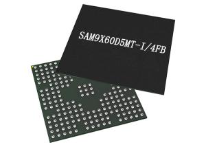 Microcontroller MCU SAM9X60D5MT-I/4FB 233-TFBGA 1 Gbit Microprocessor IC