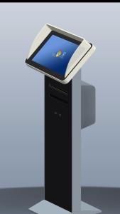 China Government Kiosk / Capacitive Touch Screen Information Kiosk With Card Dispenser on sale