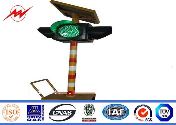 Cheap Solar Powered System Automatic Remote Control Bollard Traffic Signal Light for sale