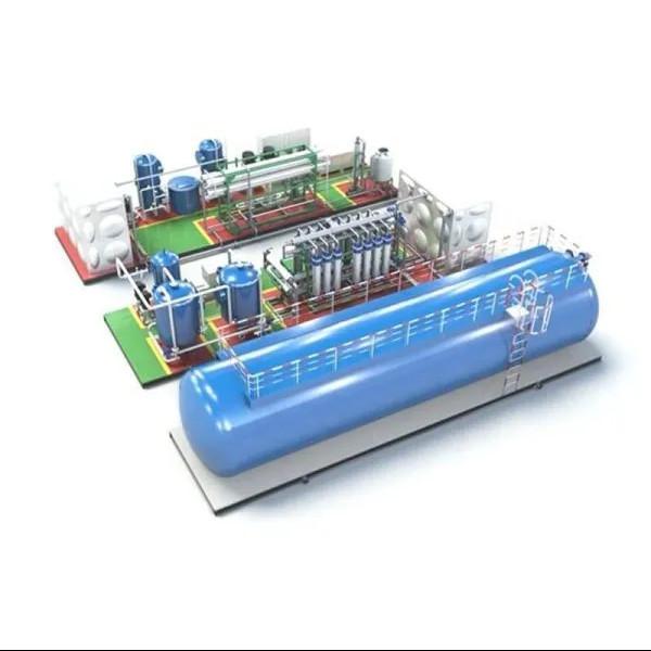 Cheap Containerized Seawater Desalination Plant With 99% Desalting Rate And TDS 500mg/L Water for sale