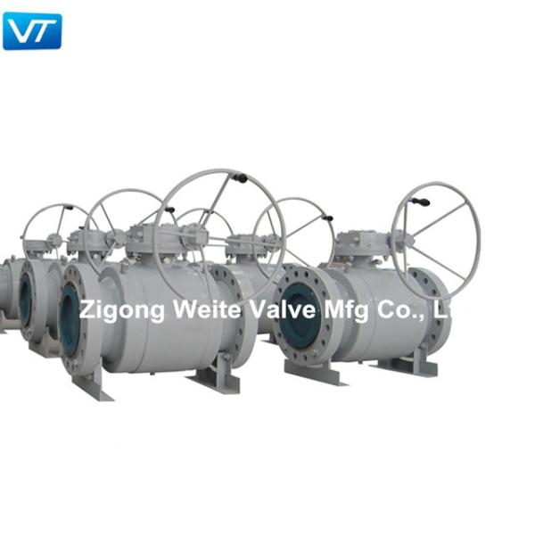Cheap Full Bore Fully Welded Ball Valve DBB Function Gearbox Operated for sale