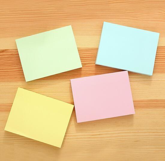Cheap custom color paper sticky note mome pad notepad any size any shape for sale