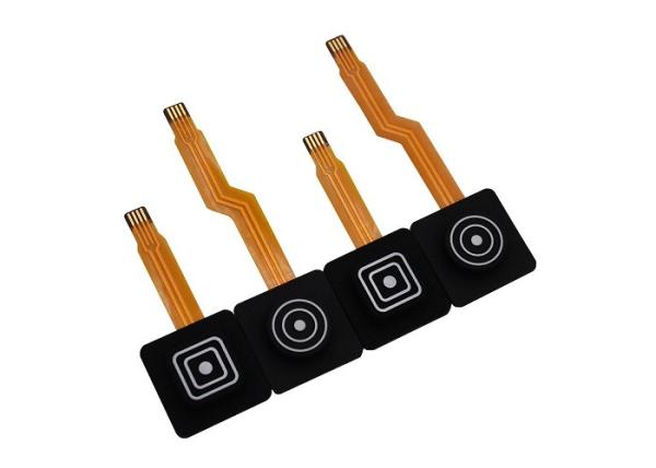 Cheap Tactile Metal Dome Rubber Keypad Switch With Copper FPC Circuit for sale