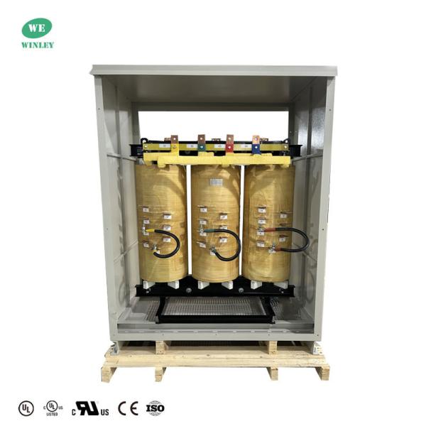 Cheap UL Certified 500KVA Three Phase Dry Type Transformer C Class Low Voltage 480V To 220V Non-Encapsulated for sale
