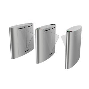 High Speed Flap Barrier Turnstile Gate Security Access Control System With IC/ID Card Reader