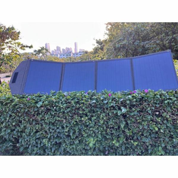Cheap 22% Solar Panel Efficiency Solar Folding Bag with PWM Controller and Unfolded Size 1586*400*3 Mm for sale