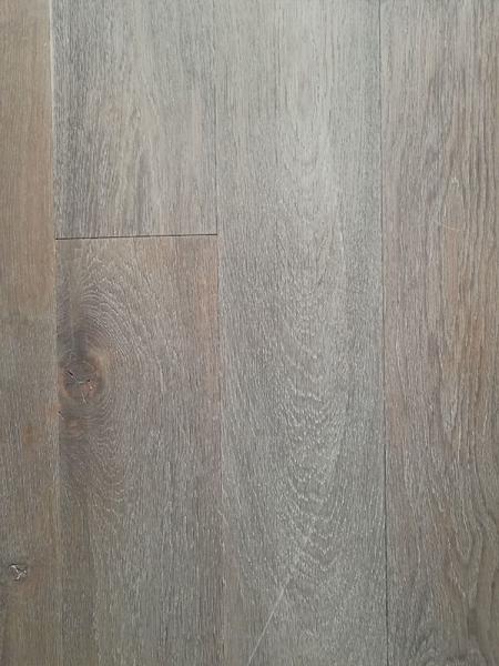 Cheap white Oak HDF engineered wood flooring, HDF core, click system, different color stain and surface available for sale