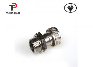 Best Flexible Conduit And Fittings Nickel Plated Brass Adapter 20mm 25mm wholesale
