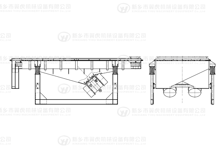 Linear Sand Lab Vibrating Screen Machine / High Frequency Mini Linear Vibrating Screen