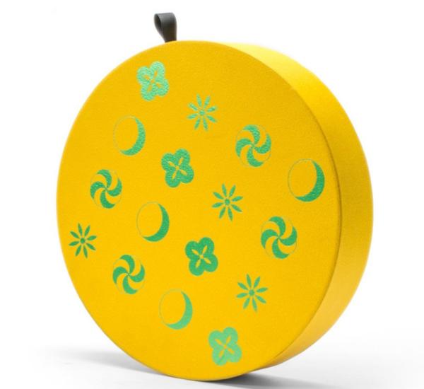 Cheap Odorless Silkscreen Circle Round Cardboard Box With Lid And Plastic Inserts for sale
