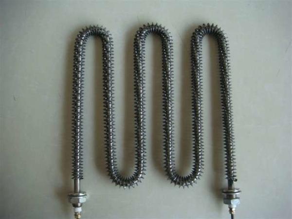 Cheap Durable Finned Heating Elements For Industry With Various Terminal Options for sale