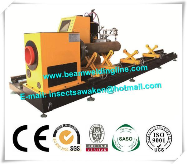Cheap Plate Bevelling Machine / CNC Plasma Cutting Machine High Precission for sale