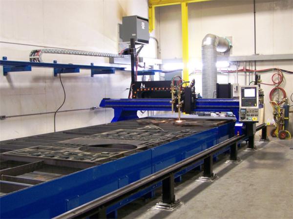 Cheap 1000-3000mm CNC Plasma Cutting Machine Table With LCD Screen for sale