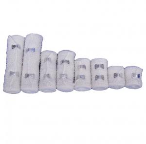 Best Medical Cotton Bleached High Elastic Spandex Crepe Bandages Red Line wholesale