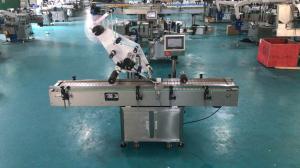 Manufacturer making flat case pouch labeling applicator for transparent or opaque sticker labeling machine