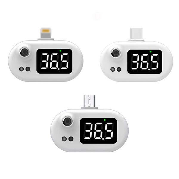 Cheap Intelligent Portable Cell Phone Thermometer , Smart Mobile Phone Thermometer for sale