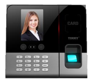 Best face630 face recognition time attendance fingerprint time recording machine employee attendance system with software wholesale