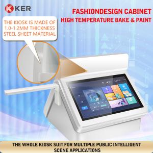 Best Hotel Check In Passport Scanner Kiosk Android Self Service Check In And Check Out Terminal Self Service Terminal wholesale