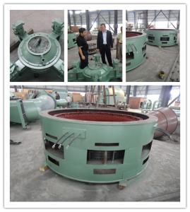 China Vertical Low Head Kaplan Turbine Generator 42m 980kw 3m3/S on sale
