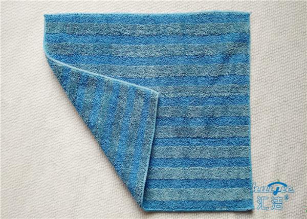 Cheap Multi-Functional Replacement Microfiber Wet Towel Mop Pad Blue Foldable for sale