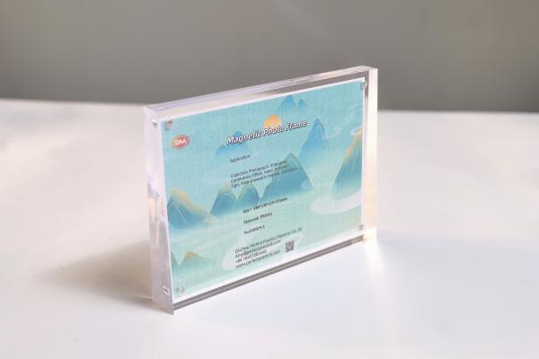Cheap Multiple Size Digital Frame Clear Acrylic Photo Frame For Decoration for sale