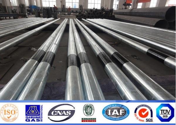 Cheap Octagonal 69KV Electrical Steel Power Pole For High Woltage Transmission Line Project for sale