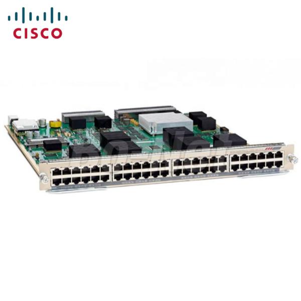 Cheap 6807 Series Cisco Transceiver Module , 48 Port Gigabit Ethernet Module C6800-48P-TX for sale