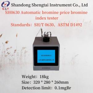 Detection Limit 0.1mgBr Automatic Bromine Index Tester for Lubricating Oil