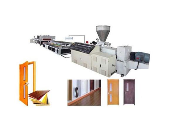 Cheap Fully Automatic WPC Board Production Line With ABB Frequency Control for sale