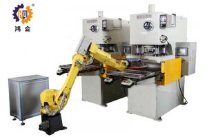 Best PLC / MMI Control Hydraulic Punching Machine With Robot Manipulator wholesale