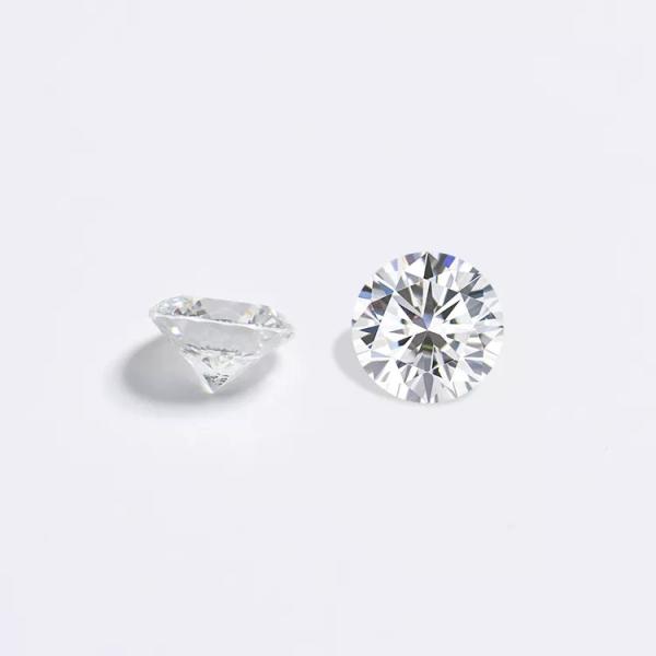 Cheap Highly Modified Lab Created White Diamonds Round Non Fluorescence for sale