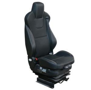 Best Comfortable Luxury Bus Driver Seat Ergonomic Curve With Headrest Safe Belt wholesale