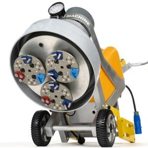 Walk Behind Planetary Concrete Floor Polishing Machine 380V CE Certified