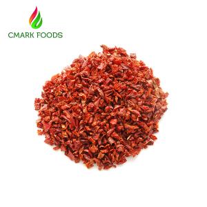 Best HACCP Standard Red Dried Bell Pepper / Sweet Pepper Flakes Delicious For Food wholesale