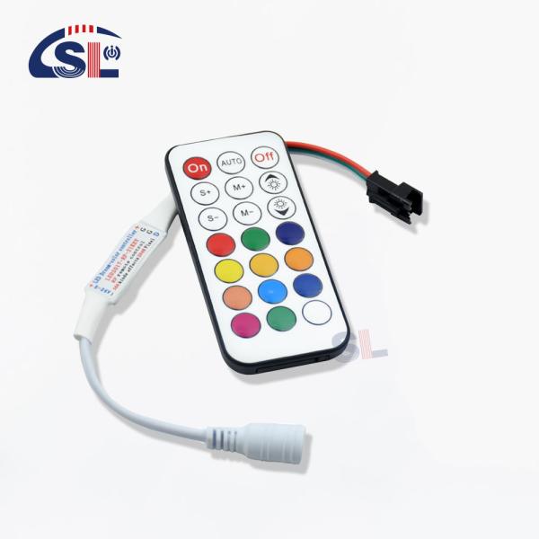 Cheap DC/USB Controller for WS2812B WS2811 RGB LED Pixels Light Strip Output 3Pin 5V-24V for sale