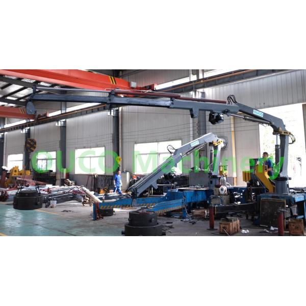 8m Folding 0.6t Remote Control Ship Deck Cranes