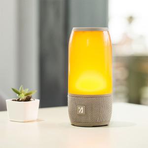China LED Flashing Night Light Bluetooth Speaker Waterproof Portable Card Colorful Subwoofer on sale