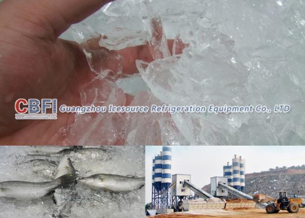 Cheap Vegetable / Fruit Processing Plate Ice Machine Low Electricity Power Consumption for sale