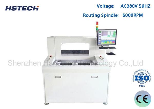 Cheap Fixture Customized Visual Check Automatic PCB Router FPC Aluminum Board FR4PCBA Router Machine for sale