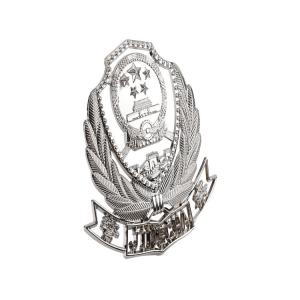 China Pushpin Custom Metal Logo Badges Zinc Alloy Commercial High End on sale