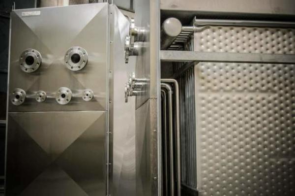 Cheap Energy Saving 2x5m Thermo Plate Falling Film Chiller for sale
