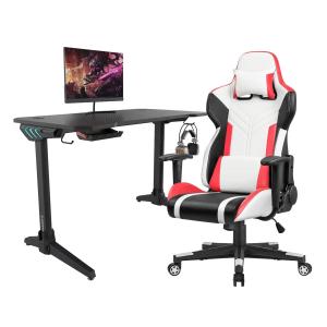 Best Customize Adjustable High Back PU Leather Gaming Chair with Armrest and Massage Function wholesale